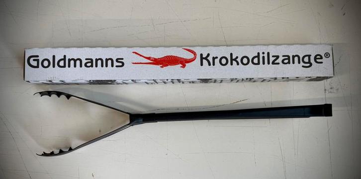 Goldmann - Open haard tang - Krokodillentang NIEUW, Huis en Inrichting, Haarden, Nieuw, Houthaard, Ophalen of Verzenden