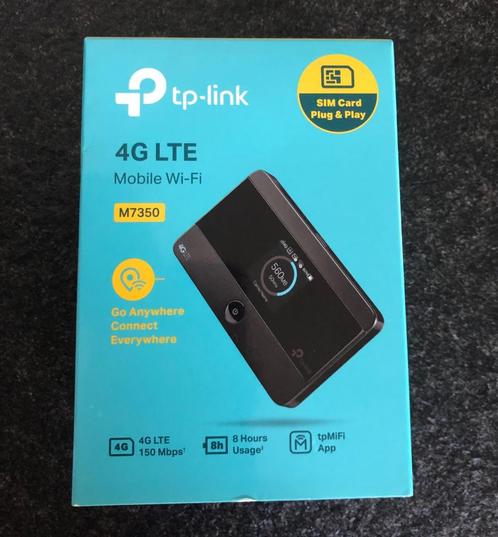 TP-Link M7350 4G Mobiele WiFi Hotspot, Computers en Software, Routers en Modems, Nieuw, Router, Ophalen of Verzenden