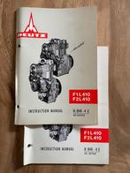 Deutz 410-411 motoren onderdeel en instructie boeken, Ophalen of Verzenden, Gelezen, Overige merken