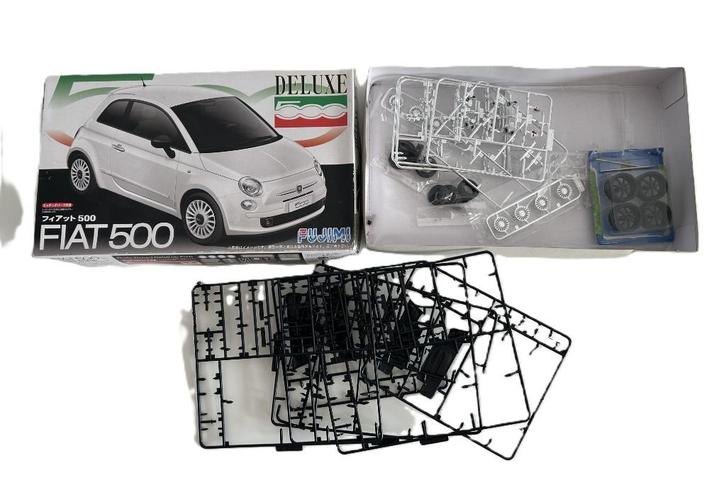 Fujimi 123738 Fiat 500 DX 1/24 onderdelen, Hobby en Vrije tijd, Modelbouw | Auto's en Voertuigen, Auto, Groter dan 1:32, Overige merken