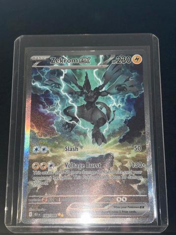 Zekrom Ex #166/086 Pokemon Black Bolt beschikbaar voor biedingen