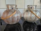 2 zeer mooie vazen  of sier potten, Ophalen of Verzenden, Zo goed als nieuw, Overige kleuren, Minder dan 50 cm
