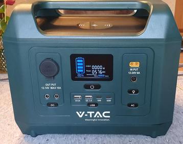 ZGAN VTAC VT-606N 576Wh 600W Powerstation in originele doos  beschikbaar voor biedingen