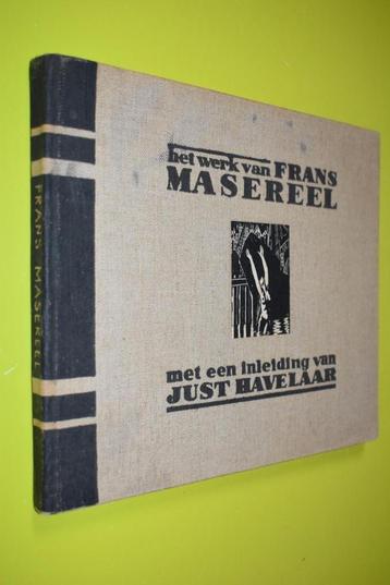 Het werk van Frans Masereel -1930-  beschikbaar voor biedingen