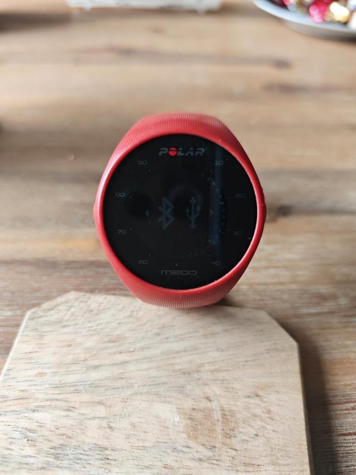 Polar M200 Sporthorloge - GPS & Hartslagmeter, Sieraden, Tassen en Uiterlijk, Sporthorloges, Gebruikt, Android, Rood, Afstand