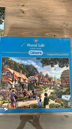 Gibsons puzzel 1000 st rural life, Hobby en Vrije tijd, Denksport en Puzzels, Ophalen of Verzenden, Zo goed als nieuw