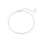 Dottilove Zoetwaterparels Ketting RVS Parel Collier Dames, Overige materialen, Verstelbaar, Birgitta-Gracht 33, 6465 EL Kerkrade, Nederland