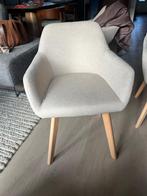 3 stuks eetkamerstoelen model Ervi van Sklum beige, Huis en Inrichting, Ophalen, Gebruikt, Overige kleuren, Drie