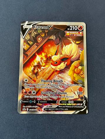Pokemon promo kaart flareon swsh179 beschikbaar voor biedingen