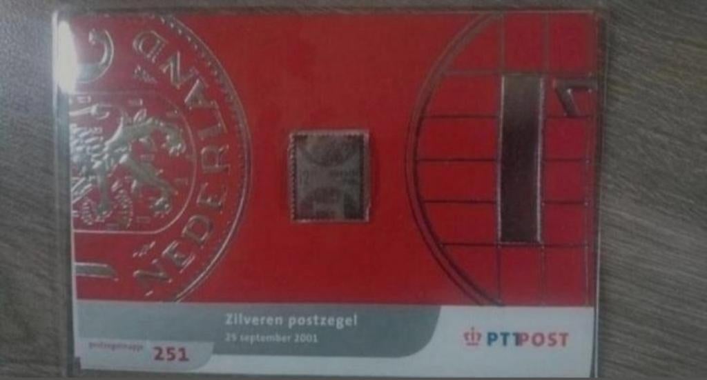 Zilveren postzegel Nederland, Ophalen of Verzenden