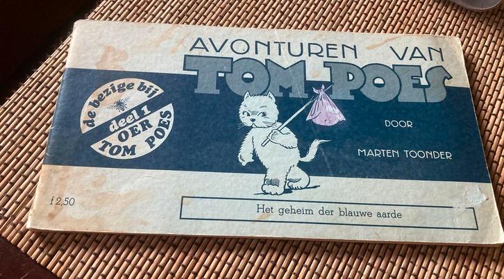 Avonturen van Tom Poes - Het geheim der blauwe aarde, Boeken, Stripboeken, Gelezen, Eén stripboek, Ophalen of Verzenden