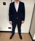 Donkerblauw Slim Fit Pak XL/XXL - 2 Broeken, Kleding | Heren, Kostuums en Colberts, Ophalen of Verzenden, Zo goed als nieuw, Maat 56/58 (XL)