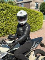 Soepelvallend getailleerde zwart leren motorjas, Ophalen of Verzenden, Tweedehands, Jas | leer