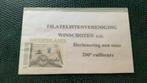Persoonlijke - Filatelistenvereniging Winschoten e.o. pf, Postzegels en Munten, Postzegels | Nederland, Ophalen of Verzenden, Postfris