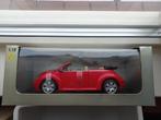 Volkswagen New Beetle cabriolet Gate 1:18 modelauto 122, Hobby en Vrije tijd, Modelauto's | 1:18, Ophalen of Verzenden, Nieuw