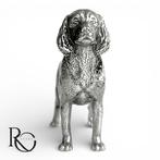 Zilveren hondenbeeldje (Spaniel-achtig)– 925 sterling, Ophalen of Verzenden, Zilver