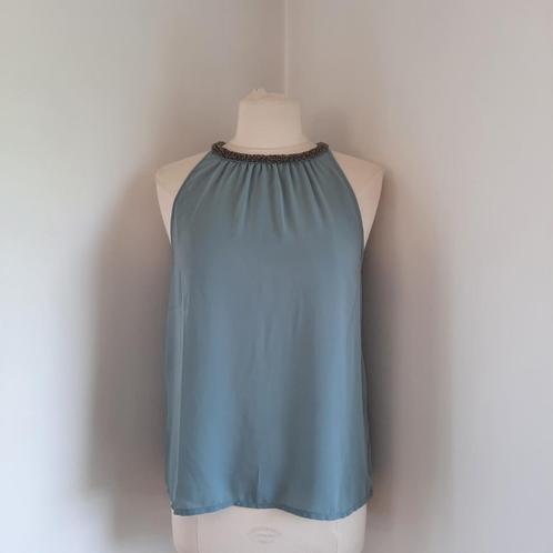 ONLY top groen met kraaltjes maat M - nieuw -, Kleding | Dames, Tops, Nieuw, Groen, Zonder mouw, Ophalen of Verzenden