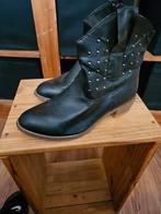 Enkellaarsjes maat 38, Ophalen of Verzenden, Zo goed als nieuw, Zwart