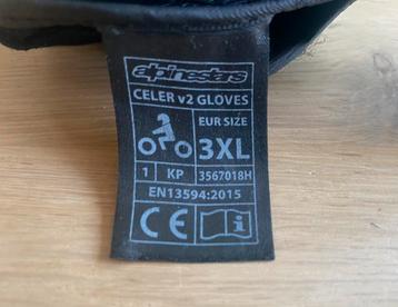 Alpinestars Celer V2 zomer motor handschoen beschikbaar voor biedingen
