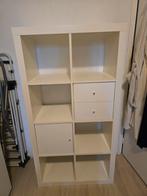 Witte KALLAX ikea kast 150(h)x80(b)40(d), Ophalen, Gebruikt, 100 tot 150 cm, Minder dan 150 cm