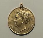 penningen / draagpenningen Wilhelmina 50 jaar 3 stuks, Postzegels en Munten, Penningen en Medailles, Ophalen of Verzenden, Overige materialen