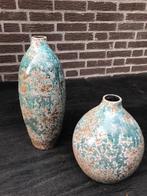 2 vazen, Huis en Inrichting, Woonaccessoires | Vazen, Ophalen, Overige kleuren, Aardewerk of Porselein, Zo goed als nieuw