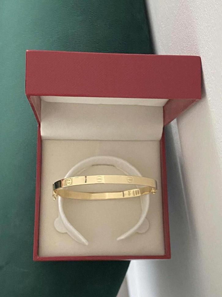 14 karaat echt gouden(585) armband, Sieraden, Tassen en Uiterlijk, Armbanden, Nieuw, Goud, Goud, Ophalen of Verzenden