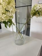 Glazen dikke vaas, 28 cm hoog, Ophalen, Gebruikt, Overige kleuren, Glas