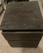 Kastje donkerbruin ikea, Huis en Inrichting, Slaapkamer | Nachtkastjes, Ophalen, Gebruikt, 45 tot 65 cm, 55 tot 70 cm