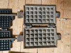 Antieke IJzeren Wafelijzers - Set van 3, Antiek en Kunst, Antiek | Keukenbenodigdheden, Ophalen