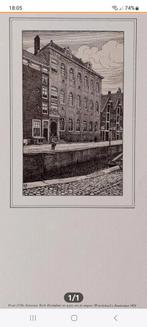 Armeense Kerk Amsterdam - Wenckebach 1970, Antiek en Kunst, Kunst | Etsen en Gravures, Ophalen of Verzenden