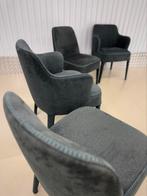MAXALTO Italia FEBO SET VAN 4 eetkamer design stoelen, Ophalen of Verzenden, Zo goed als nieuw, Stof