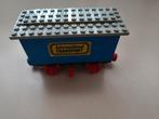 lego trein 4,5 volt batterijwagon mist sticker verder prima., Ophalen of Verzenden, Gebruikt, Complete set, Lego