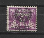 Nederlandse postzegel met Duitse opdruk Delft en HK (37), Verzamelen, Militaria | Tweede Wereldoorlog, Verzenden, Landmacht, Nederland