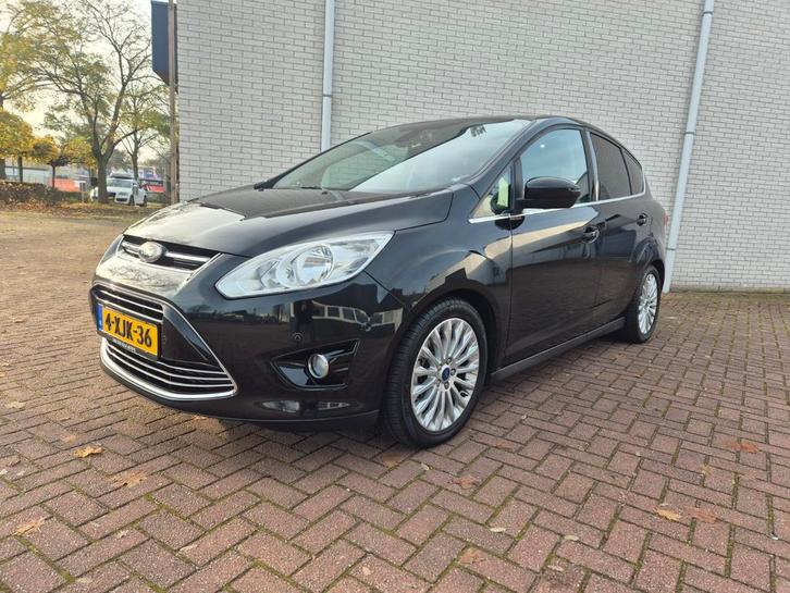 Ford C-Max 1.6 Scti Black Edition 110KW 2011 Zwart, Auto's, Ford, Bedrijf, C-Max, ABS, Airbags, Airconditioning, Alarm, Android Auto