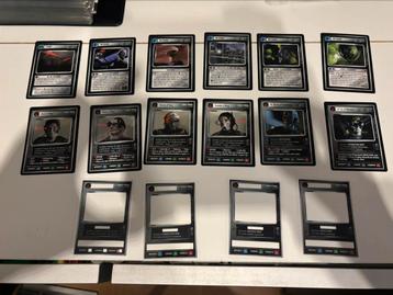 Star Trek CCG Enhanced First Contact compleet (met overlays) beschikbaar voor biedingen