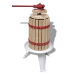 Fruitpers wijnpers juicer pers 6 Liter GRATIS BEZORGD, Verzenden, Nieuw