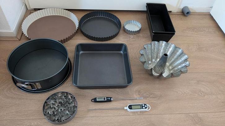 Bakmaterialen voor de thuisbakker, Hobby en Vrije tijd, Taarten en Cupcakes maken, Zo goed als nieuw, Bakvorm, Taarten, Ophalen of Verzenden