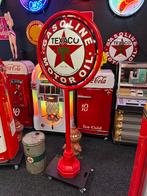 Unieke Texaco reclamezuil - reclamebord, Ophalen, Gebruikt