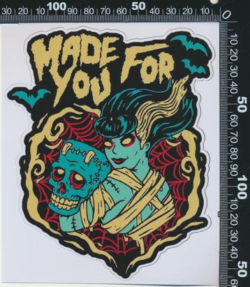 Sticker: Made for you beschikbaar voor biedingen