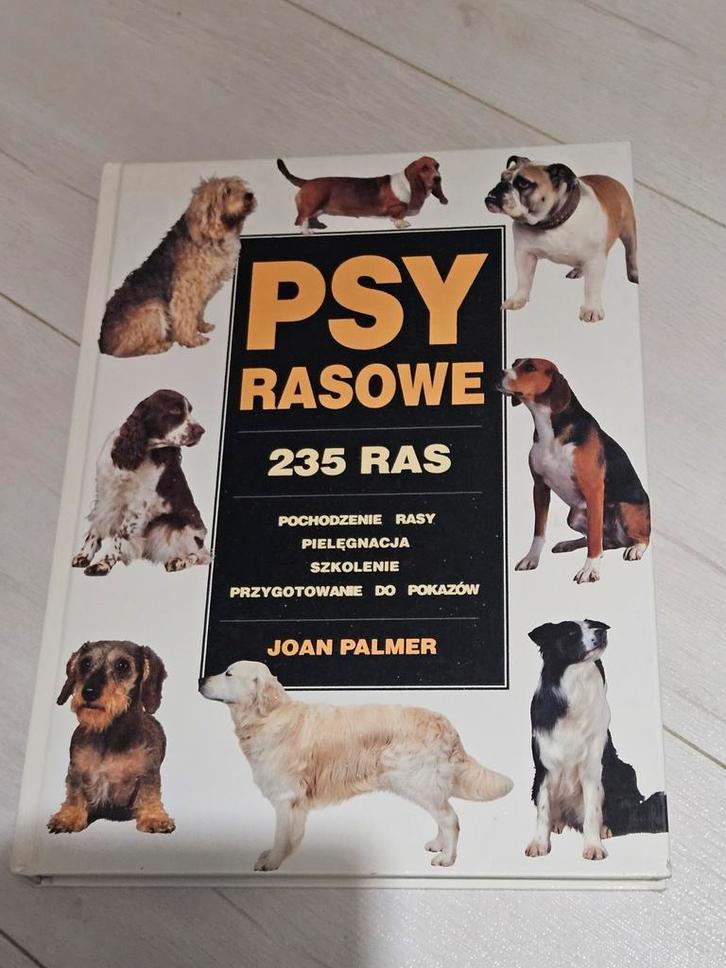 Psy rasowe J. Palmer Poolse boek Polish book Polska książka, Boeken, Dieren en Huisdieren, Ophalen of Verzenden