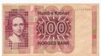 Noorwegen, 100 Kronen, 1977, p41a (Colette), Postzegels en Munten, Bankbiljetten | Europa | Niet-Eurobiljetten, Los biljet, Ophalen of Verzenden