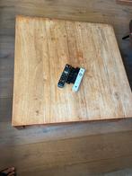 Salontafel teak, Huis en Inrichting, Tafels | Eettafels, Ophalen, Zo goed als nieuw, Vierkant, 50 tot 100 cm