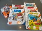 Tiptoi pen + boeken: Wereldatlas, Engels, Boerderij, Letters, Kinderen en Baby's, Ophalen of Verzenden, Zo goed als nieuw