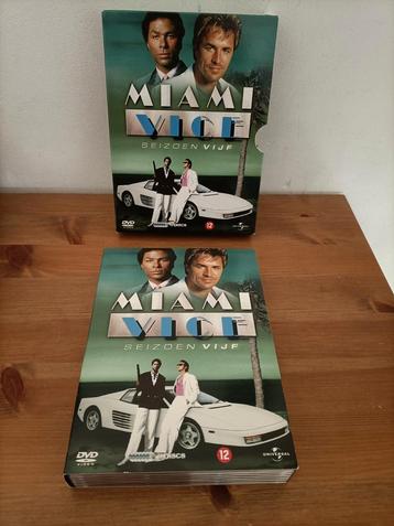 Miami Vice Seizoen 5 DVD Boxset beschikbaar voor biedingen