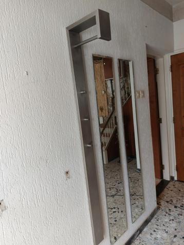 Compacte moderne rvs wand-kapstok  beschikbaar voor biedingen