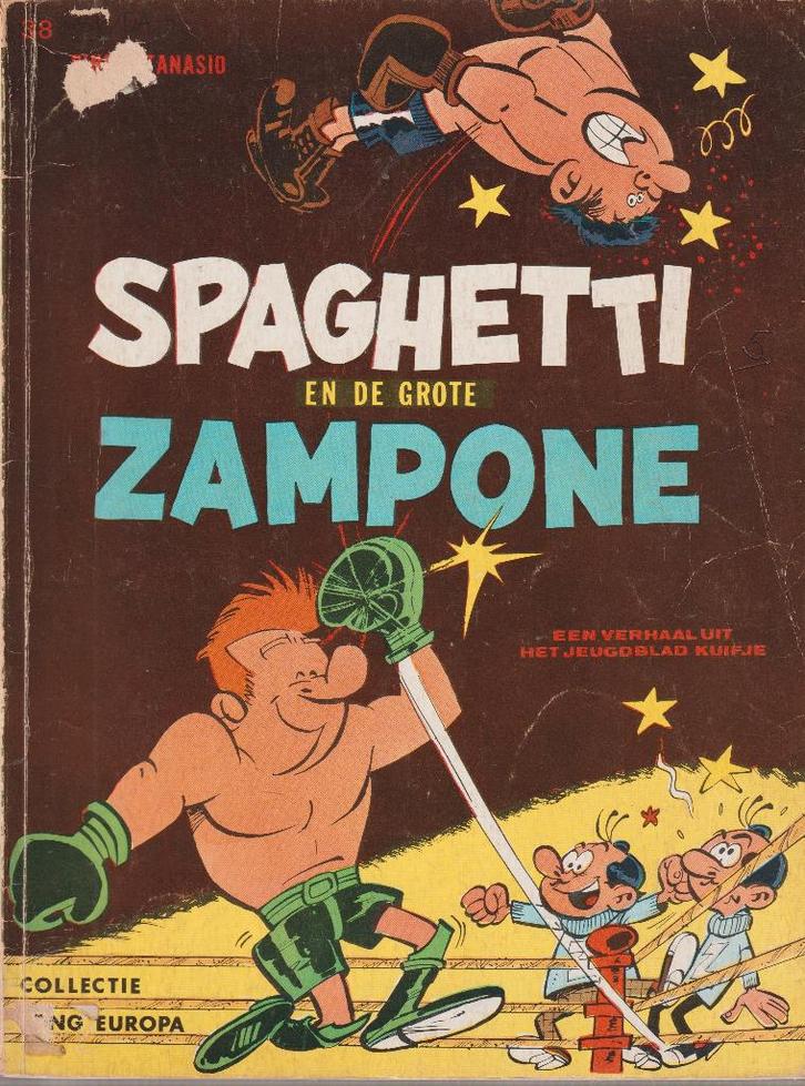 Spaghetti 3 stuks, Boeken, Stripboeken, Gelezen, Meerdere stripboeken, Ophalen of Verzenden