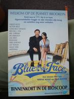 kaart Harvey Keitel in ''Blue in the Face'', Ophalen of Verzenden, 1980 tot heden, Ongelopen, Sterren en Beroemdheden