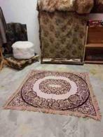 Kleed tafelkleed oudroze paars velvet 138/129, Huis en Inrichting, Tafelkleden, Gebruikt, Etten-Leur, DJT@dejuistetoon.eu, Ophalen of Verzenden