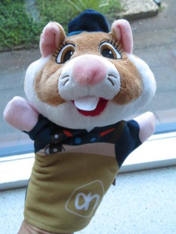 Handpop Hamster van AH Albert Heijn medewerker bakkerij beschikbaar voor biedingen